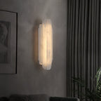 Tildenevia Alabaster Wall Light-Moonnatur