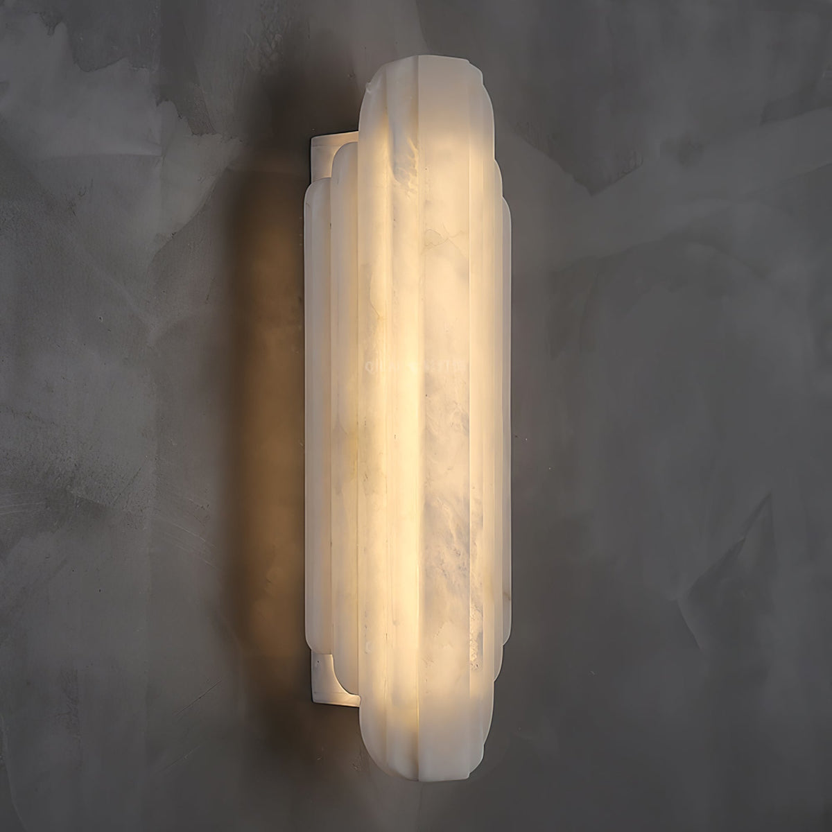 Tildenevia Alabaster Wall Light-Moonnatur