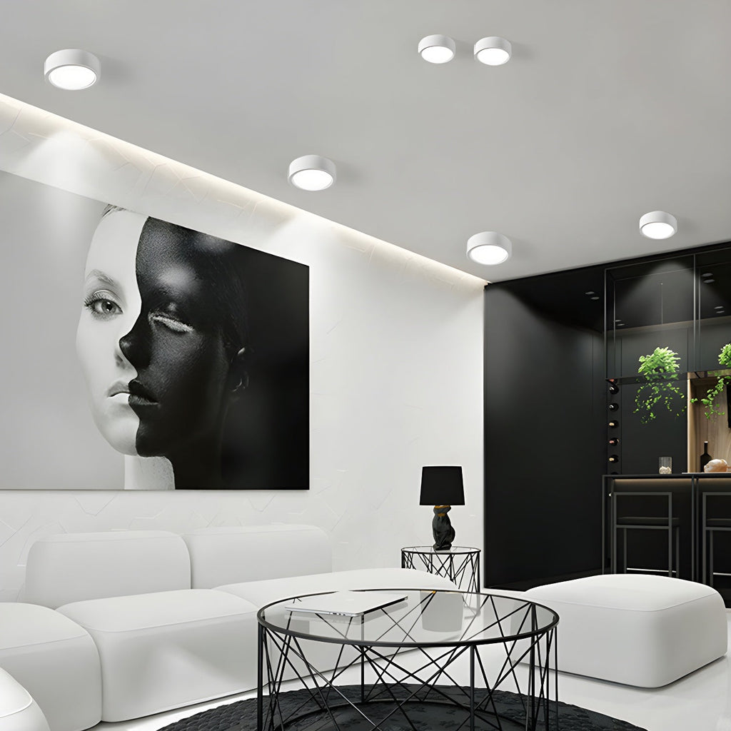 Verdenora Aluminium Ceiling Light-Moonnatur