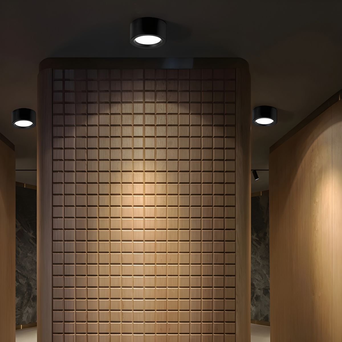 Verdenora Aluminium Ceiling Light-Moonnatur