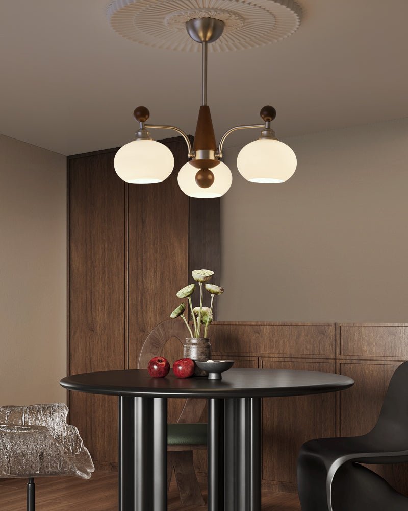 Iverara Glass Chandelier-Moonnatur