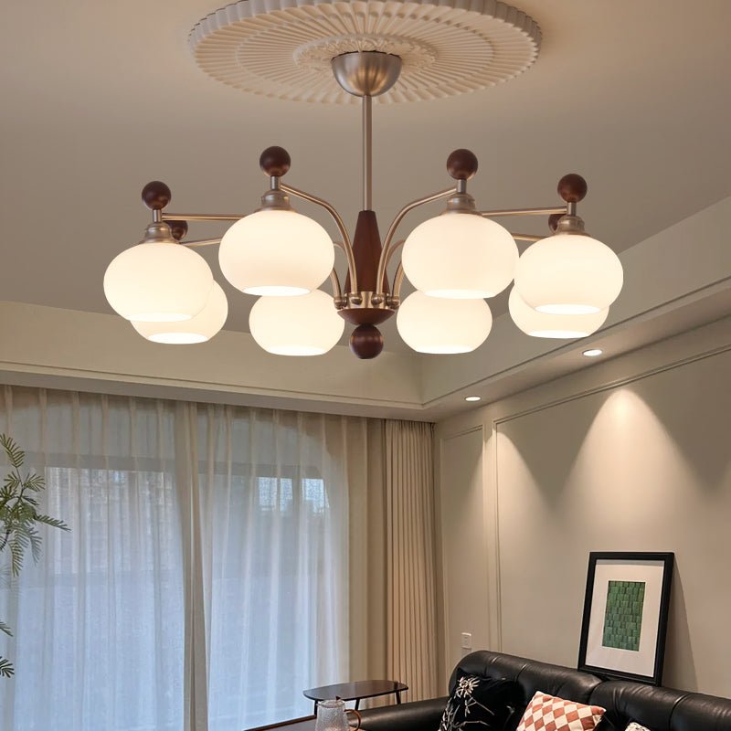 Iverara Glass Chandelier-Moonnatur