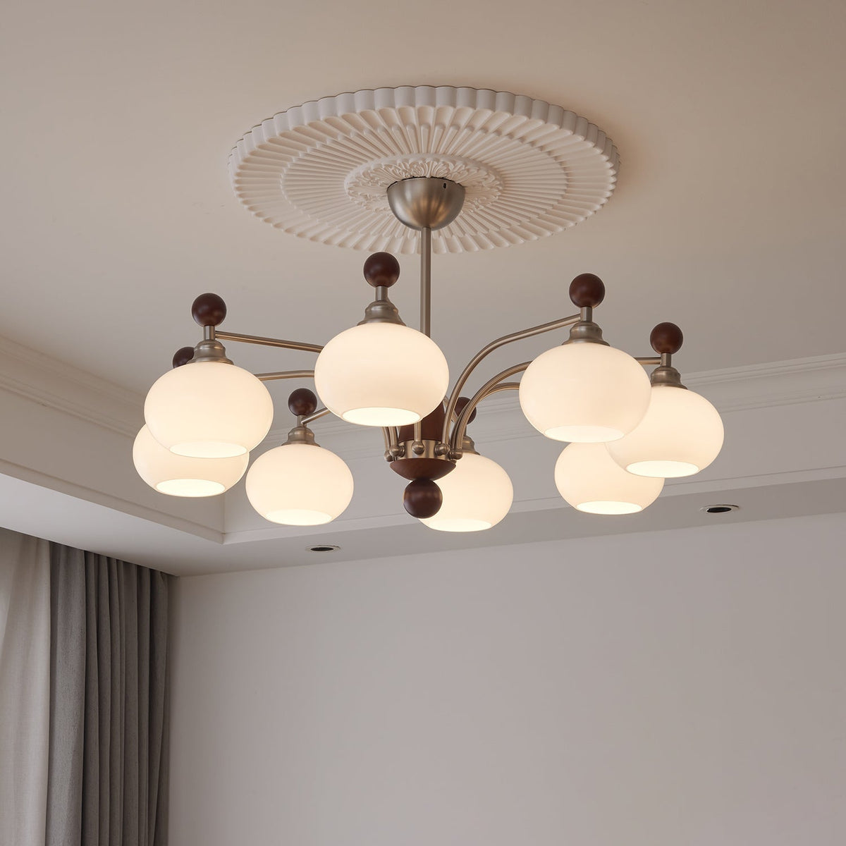 Iverara Glass Chandelier-Moonnatur