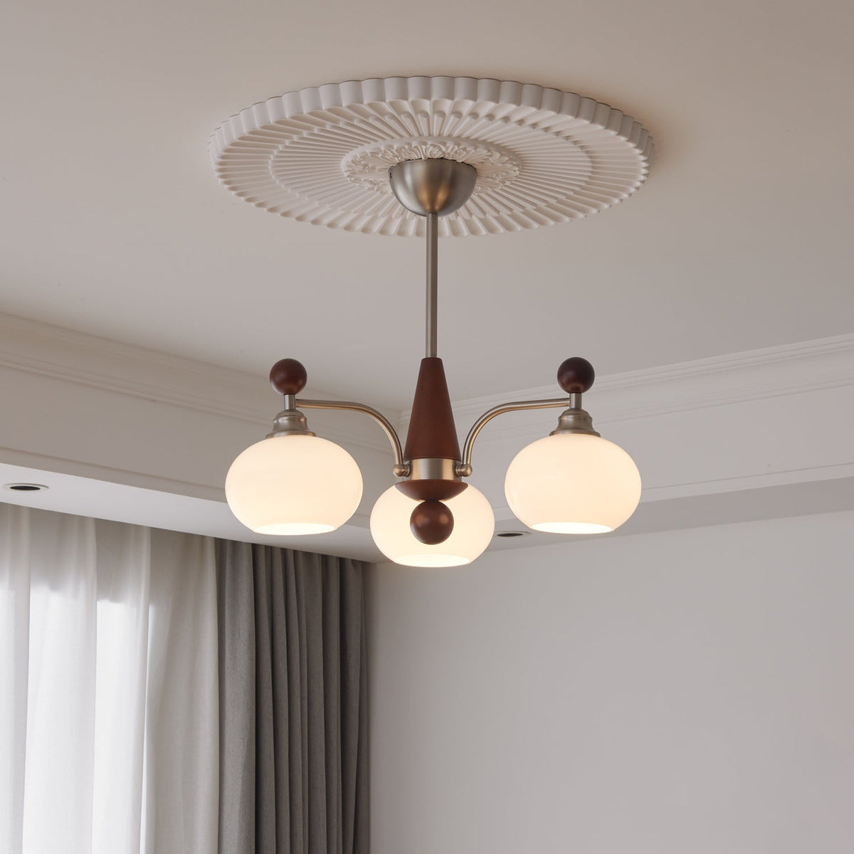 Iverara Glass Chandelier-Moonnatur