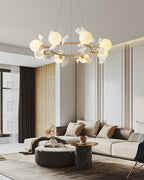 Galeniel Ceramic Chandelier-Moonnatur