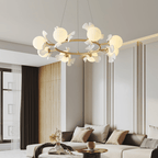 Galeniel Ceramic Chandelier-Moonnatur