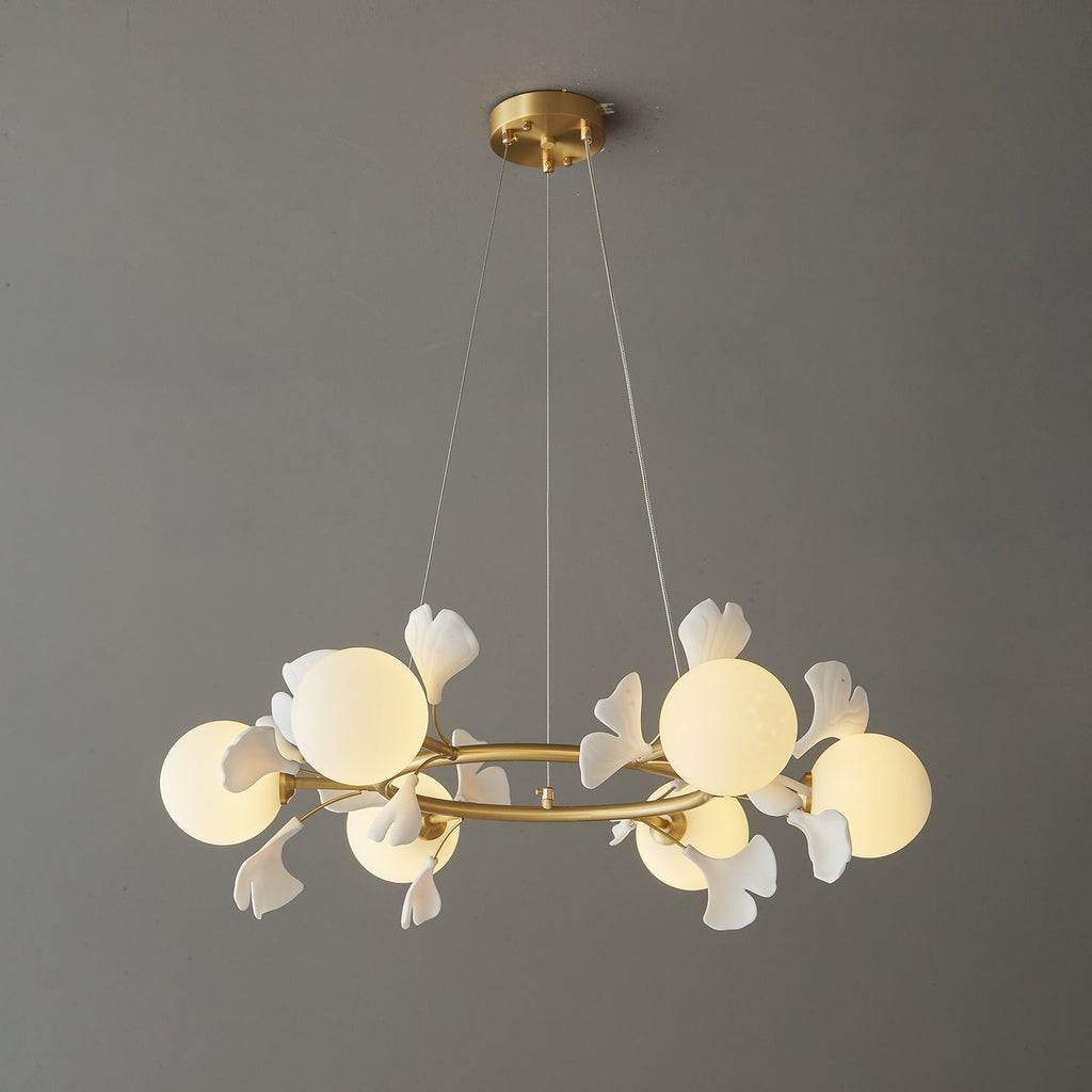 Galeniel Ceramic Chandelier-Moonnatur