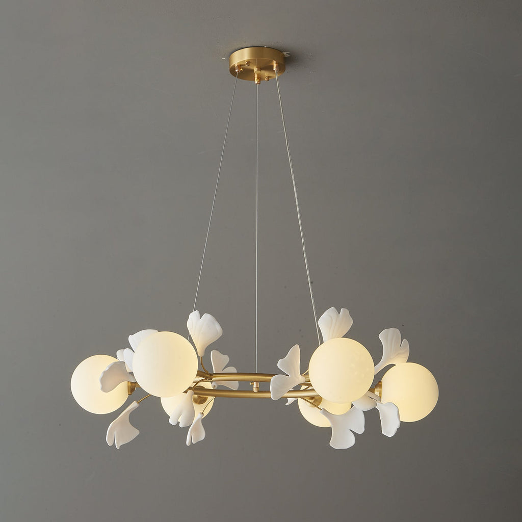 Galeniel Ceramic Chandelier-Moonnatur