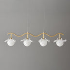 Galeniel Ceramic Chandelier-Moonnatur