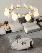 Galeniel Ceramic Chandelier-Moonnatur