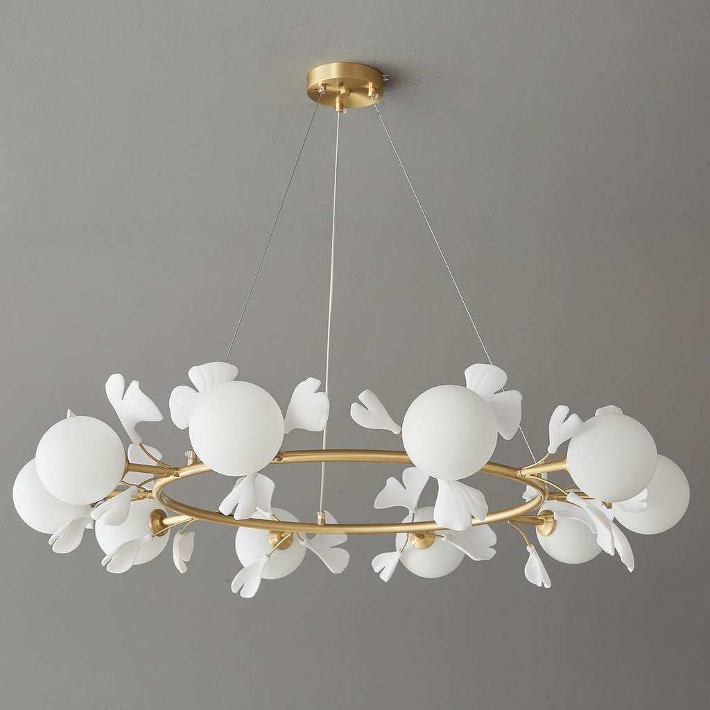 Galeniel Ceramic Chandelier-Moonnatur