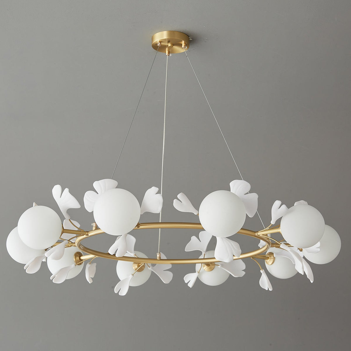 Galeniel Ceramic Chandelier-Moonnatur