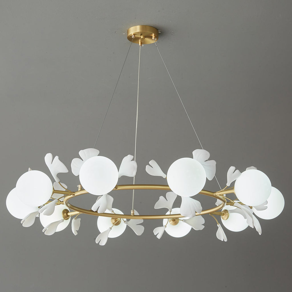 Galeniel Ceramic Chandelier-Moonnatur