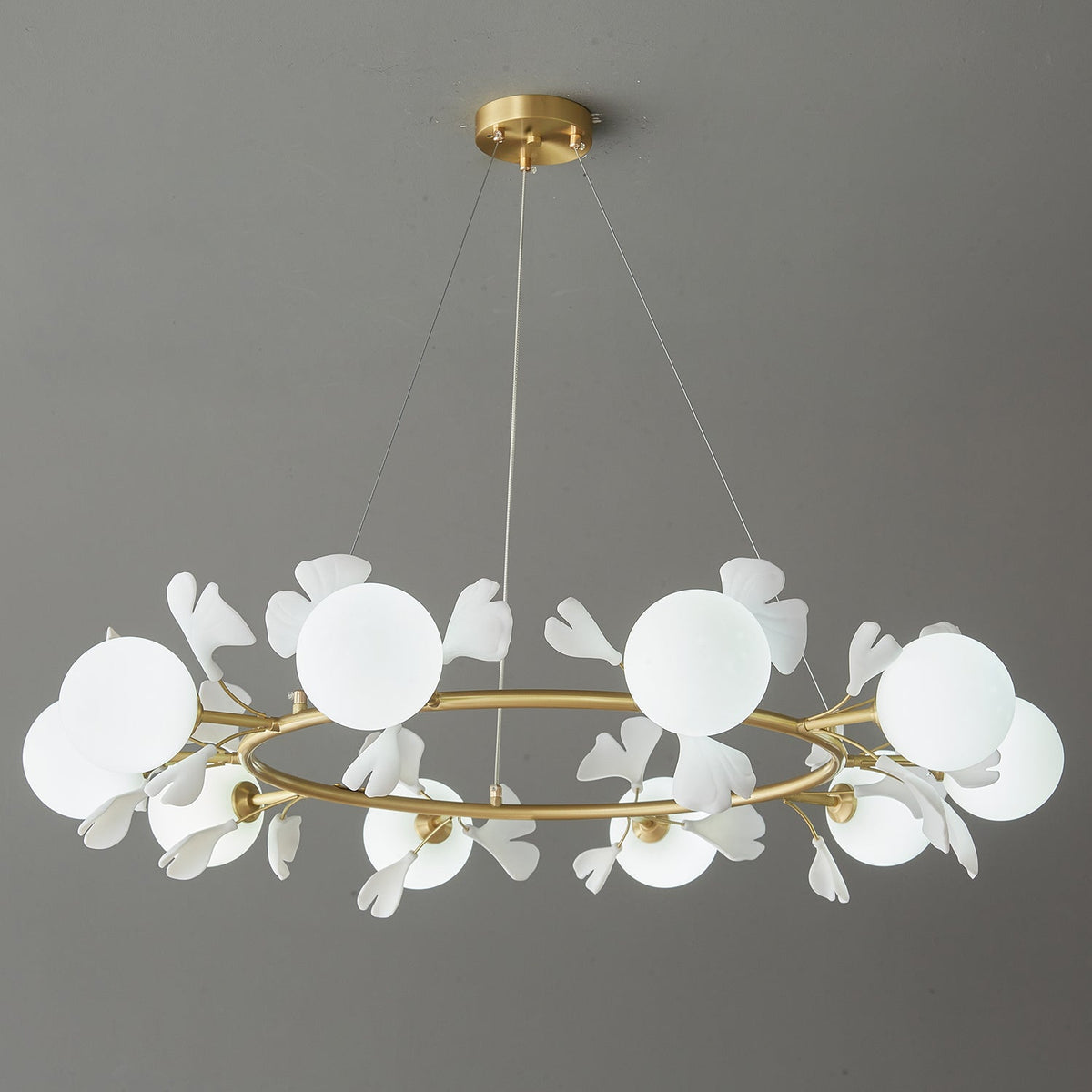 Galeniel Ceramic Chandelier-Moonnatur