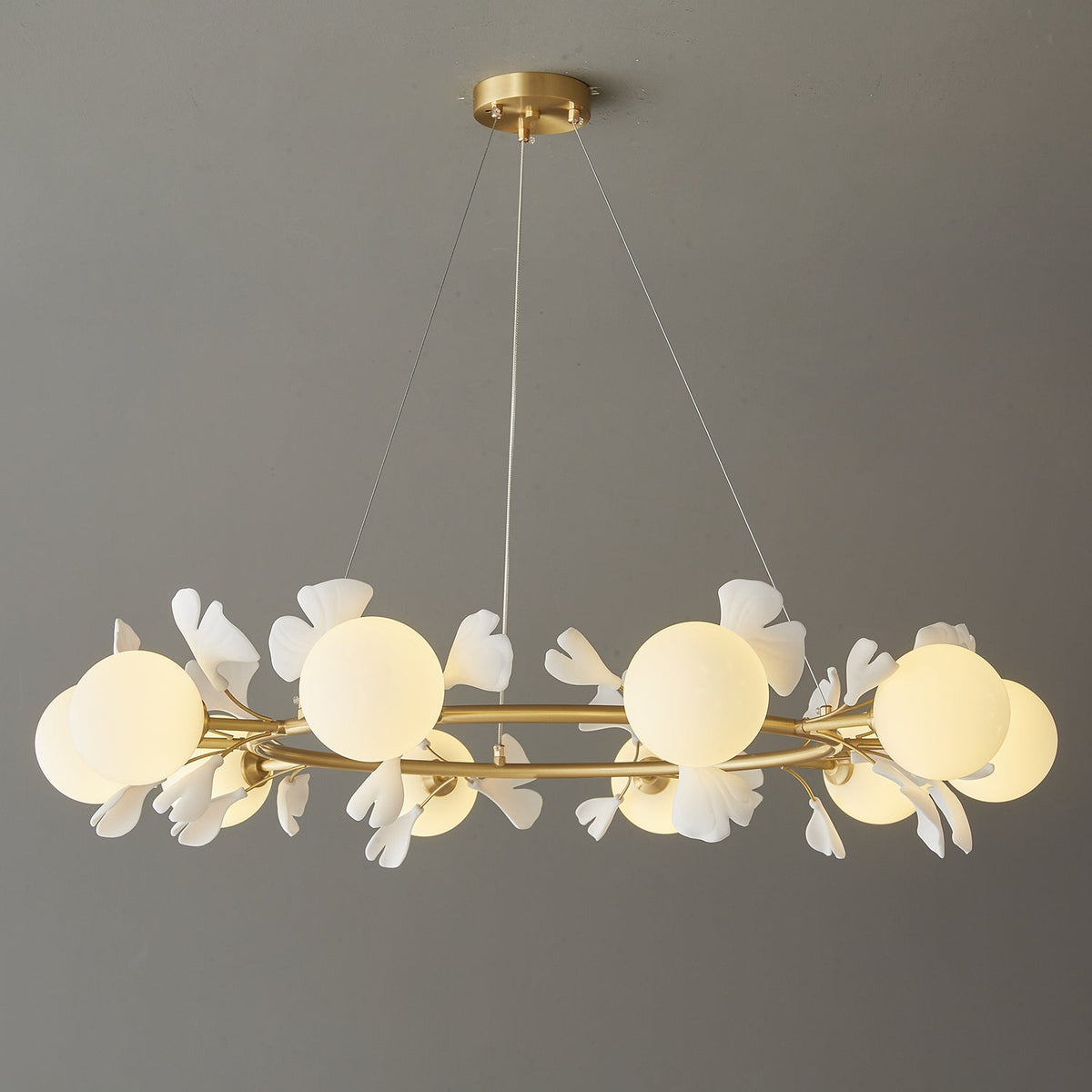 Galeniel Ceramic Chandelier-Moonnatur