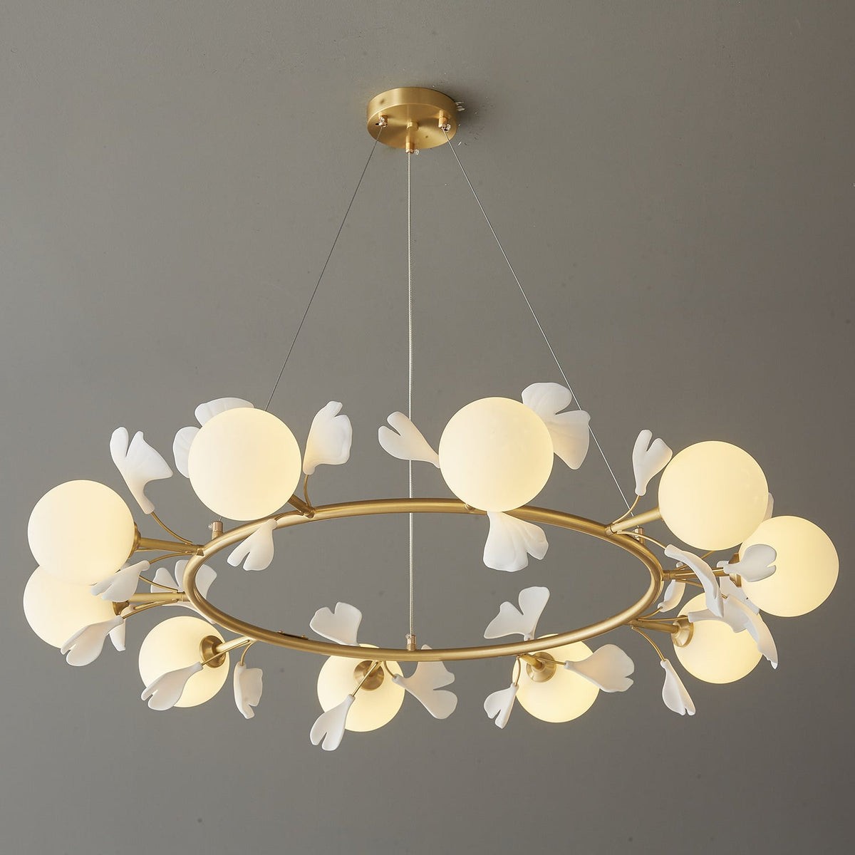 Galeniel Ceramic Chandelier-Moonnatur