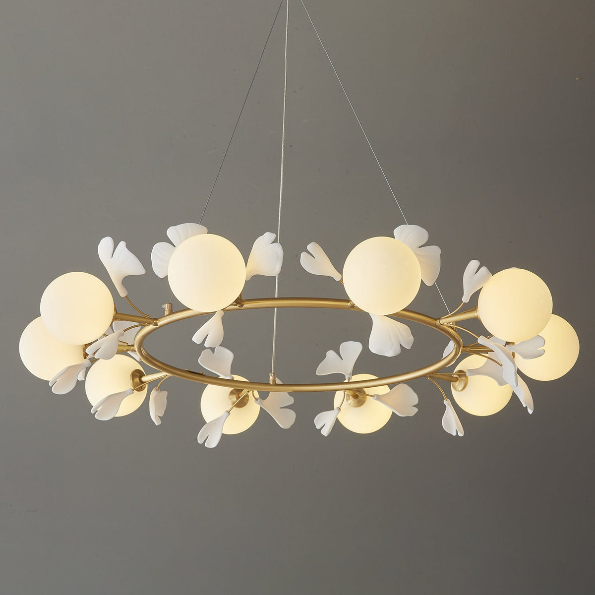 Galeniel Ceramic Chandelier-Moonnatur