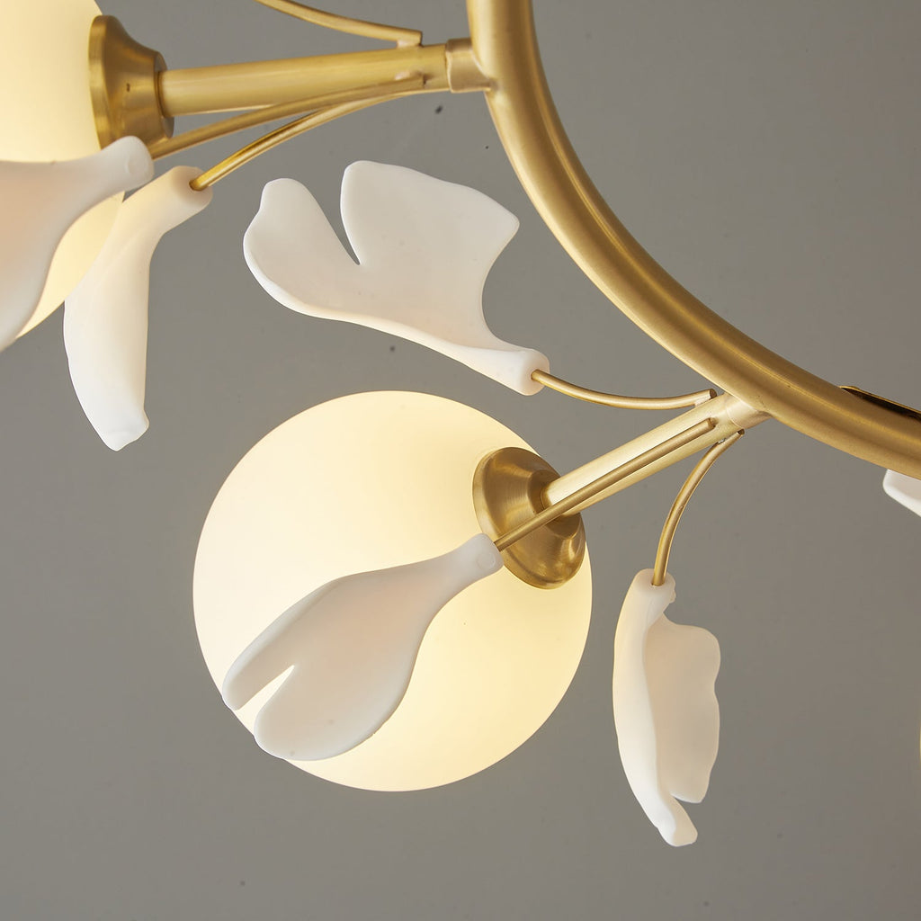 Galeniel Ceramic Chandelier-Moonnatur