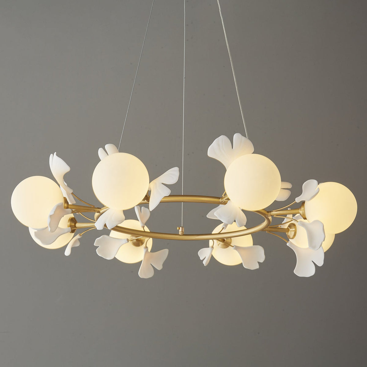 Galeniel Ceramic Chandelier-Moonnatur