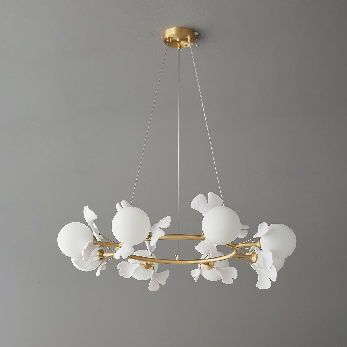 Galeniel Ceramic Chandelier-Moonnatur