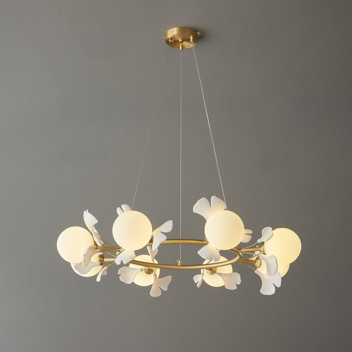 Galeniel Ceramic Chandelier-Moonnatur