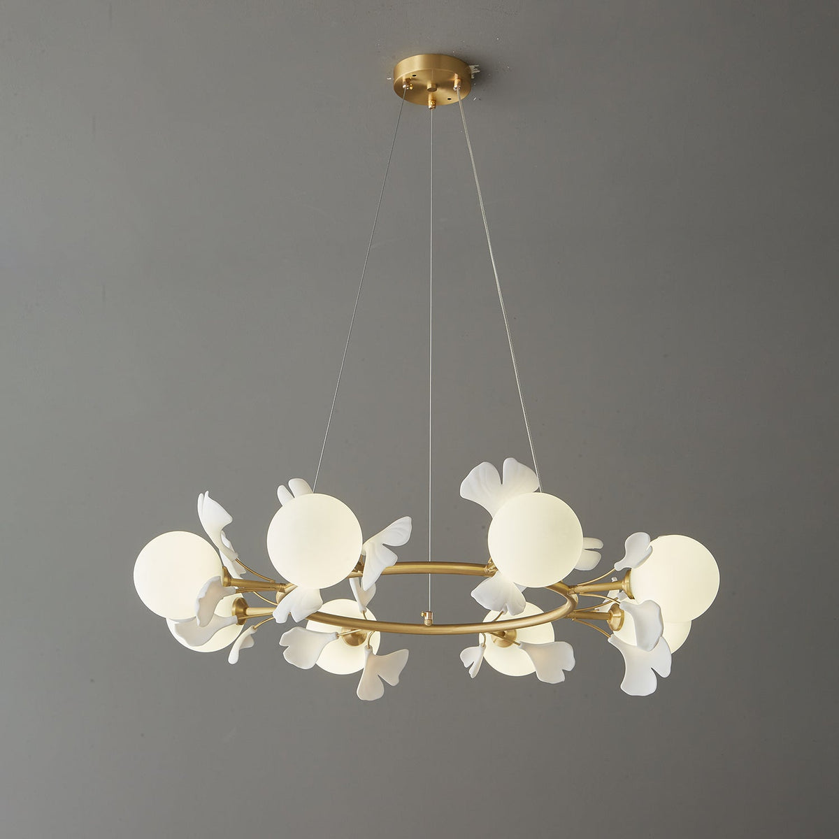 Galeniel Ceramic Chandelier-Moonnatur