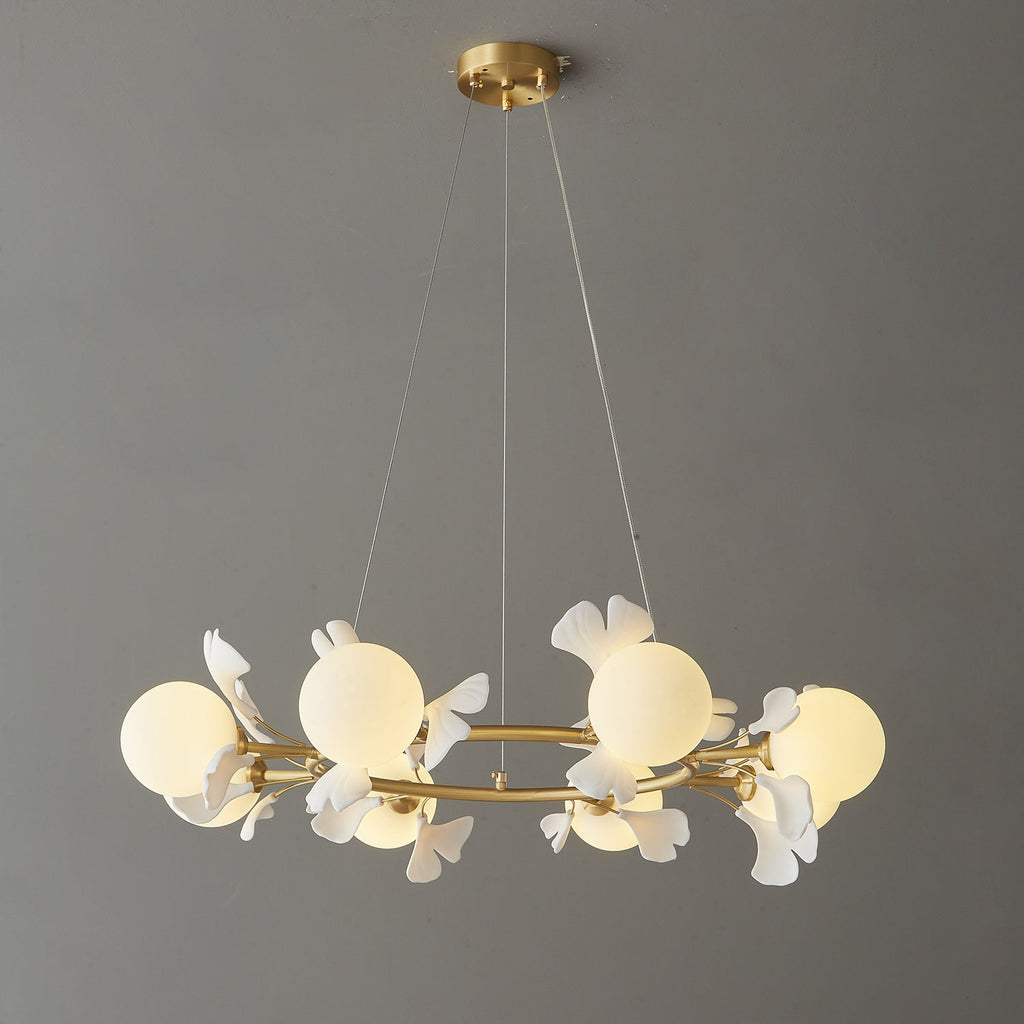 Galeniel Ceramic Chandelier-Moonnatur