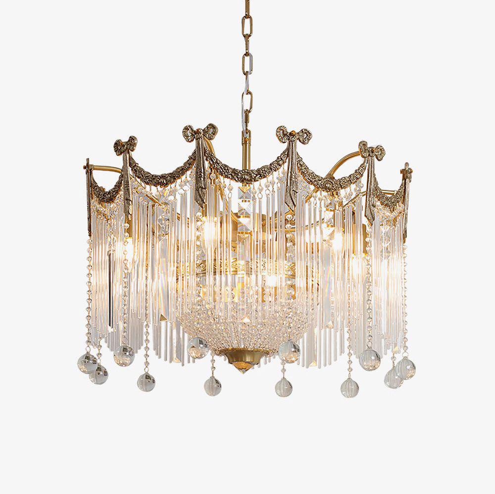 Yunaria Glass Chandelier-Moonnatur
