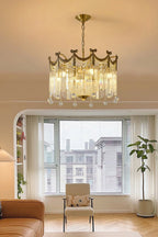 Yunaria Glass Chandelier-Moonnatur