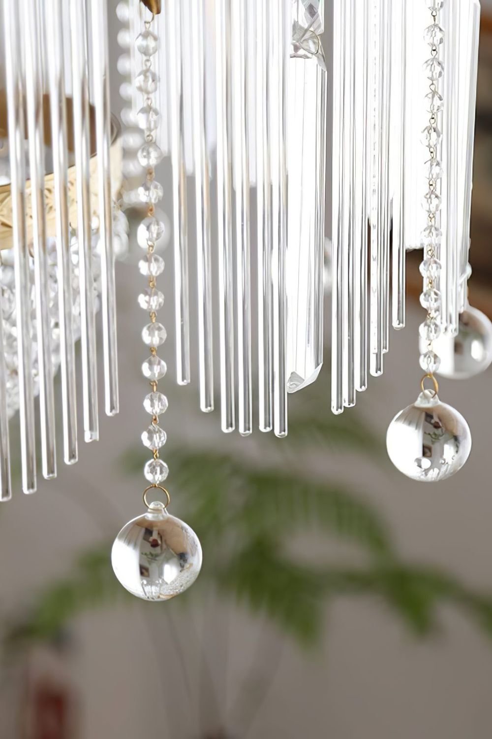 Yunaria Glass Chandelier-Moonnatur