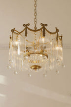 Yunaria Glass Chandelier-Moonnatur