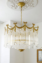 Yunaria Glass Chandelier-Moonnatur