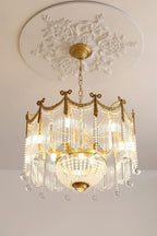 Yunaria Glass Chandelier-Moonnatur