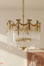 Yunaria Glass Chandelier-Moonnatur