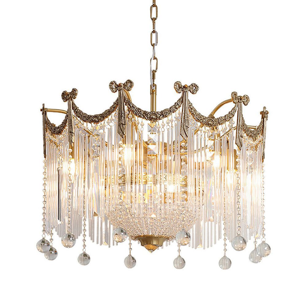 Yunaria Glass Chandelier-Moonnatur
