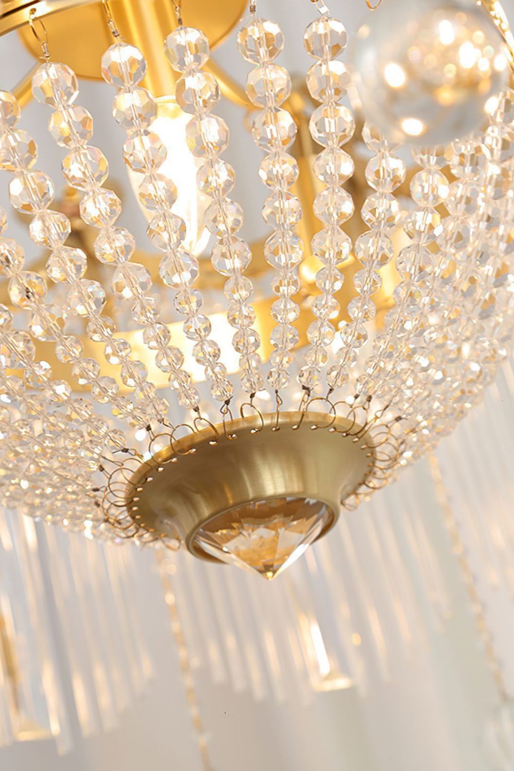 Yunaria Glass Chandelier-Moonnatur