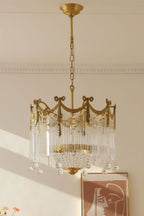 Yunaria Glass Chandelier-Moonnatur