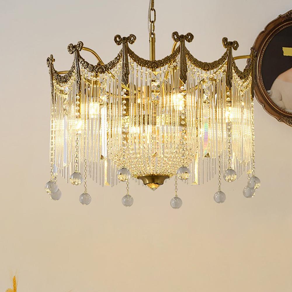 Yunaria Glass Chandelier-Moonnatur