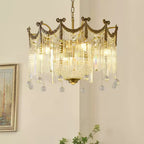 Yunaria Glass Chandelier-Moonnatur