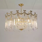 Yunaria Glass Chandelier-Moonnatur
