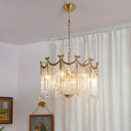 Yunaria Glass Chandelier-Moonnatur