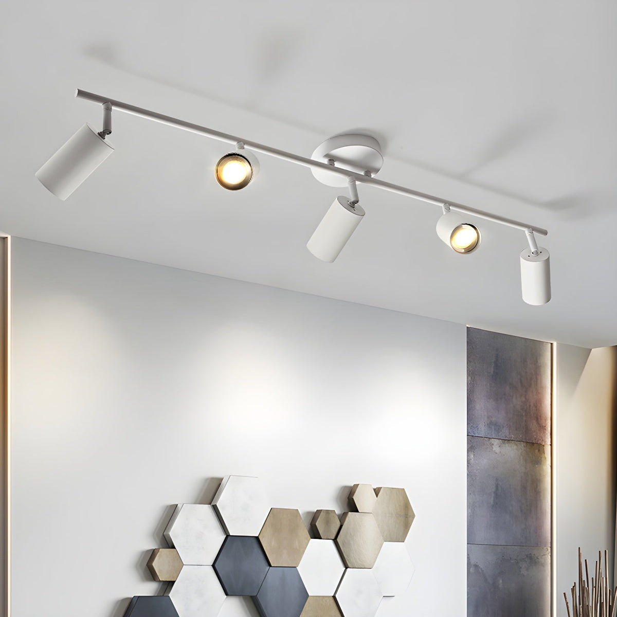 Calderlyn Aluminium Ceiling Light-Moonnatur