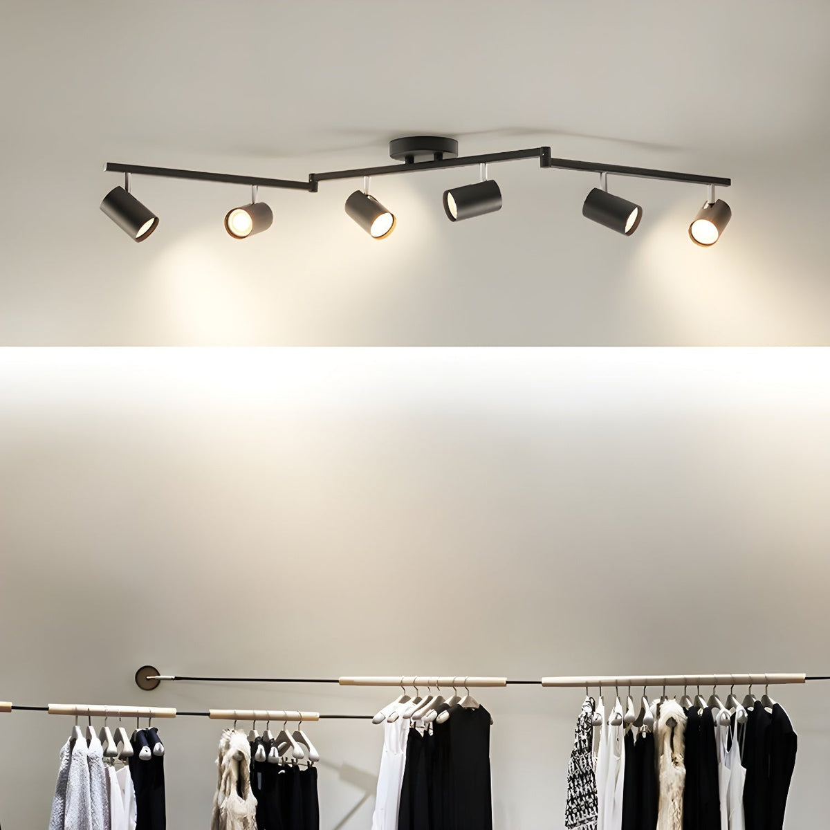 Calderlyn Aluminium Ceiling Light-Moonnatur