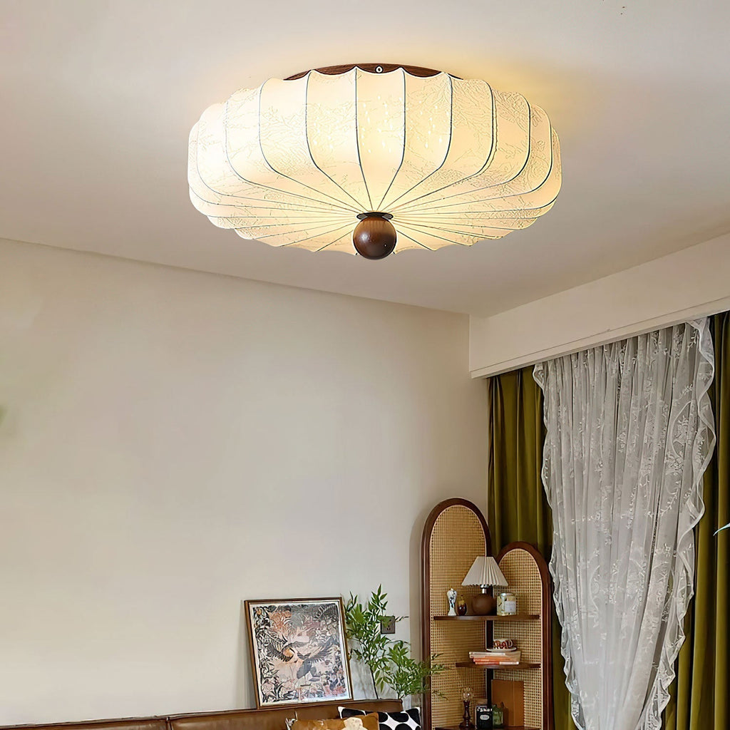 Ulvenaelle Fabric Ceiling Light-Moonnatur