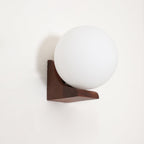 Norrenelle Wood Wall Light-Moonnatur