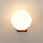 Norrenelle Wood Wall Light-Moonnatur