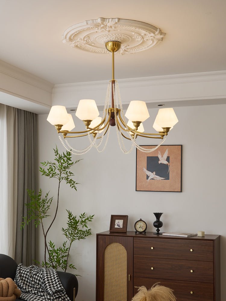 Rasora Wood Chandelier-Moonnatur