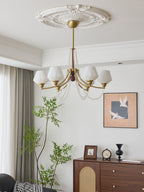 Rasora Wood Chandelier-Moonnatur