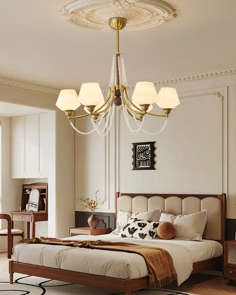 Rasora Wood Chandelier-Moonnatur