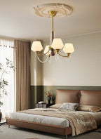 Rasora Wood Chandelier-Moonnatur